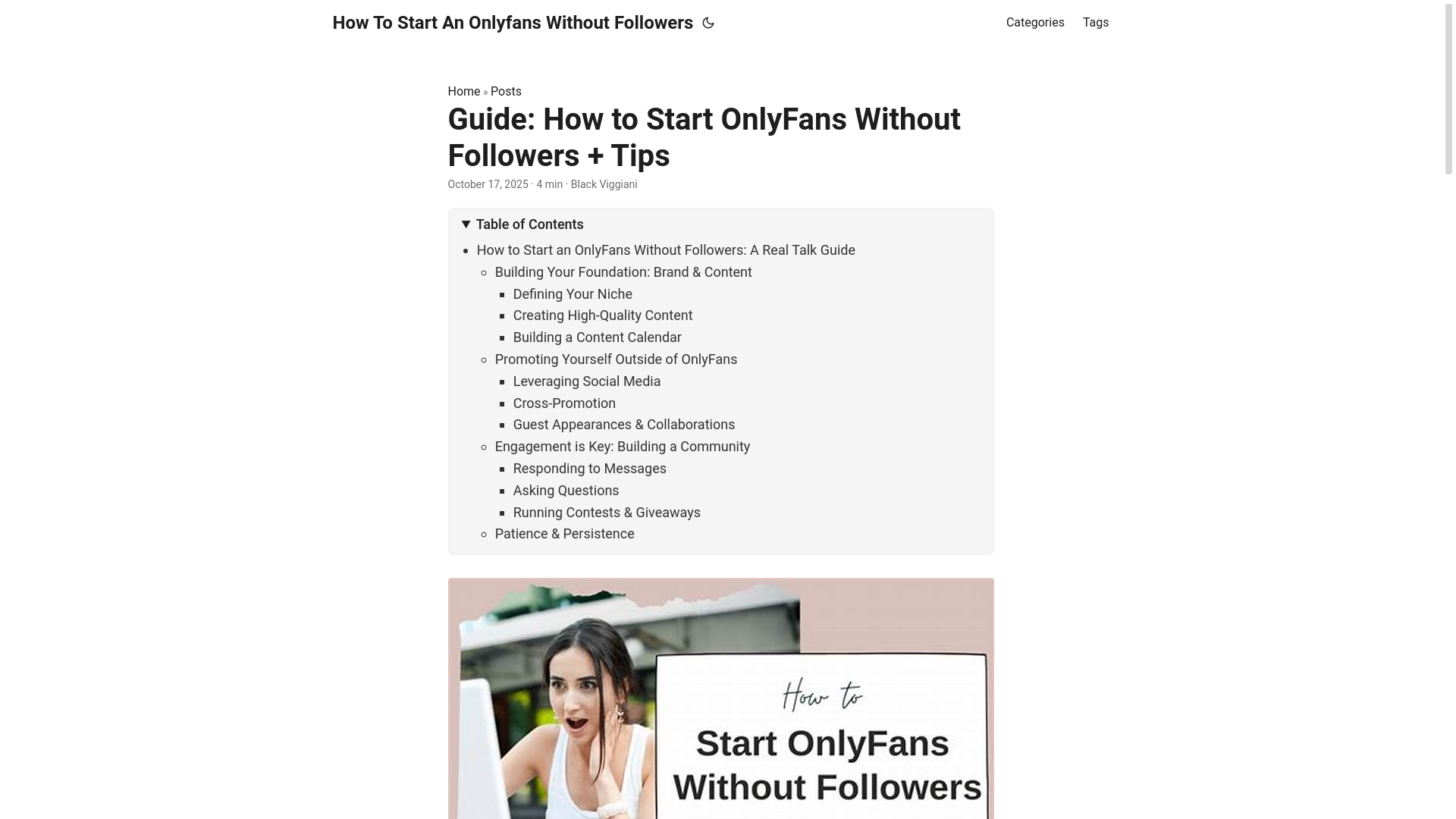 website screenshot of https://how-to-start-an-onlyfans-without-followers.pages.dev/