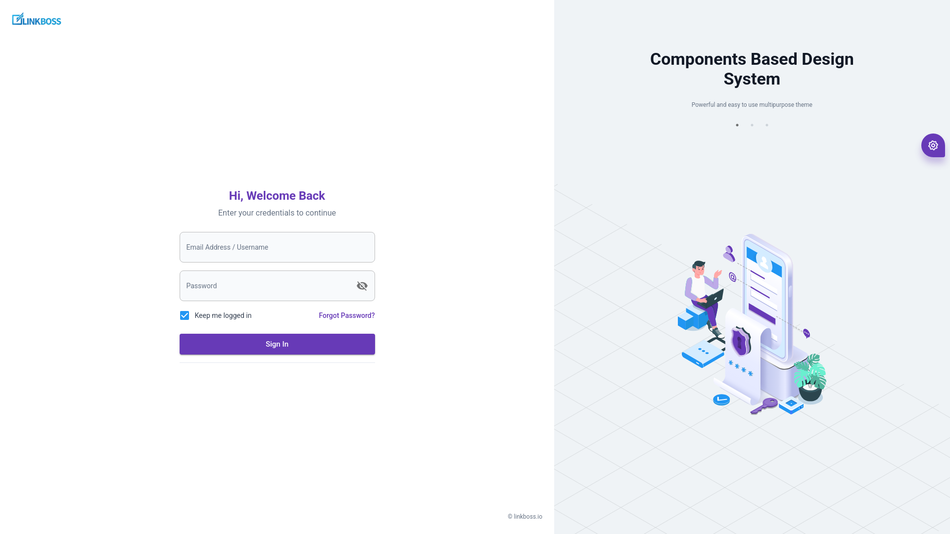 website screenshot of https://admin-panel-1ml.pages.dev/