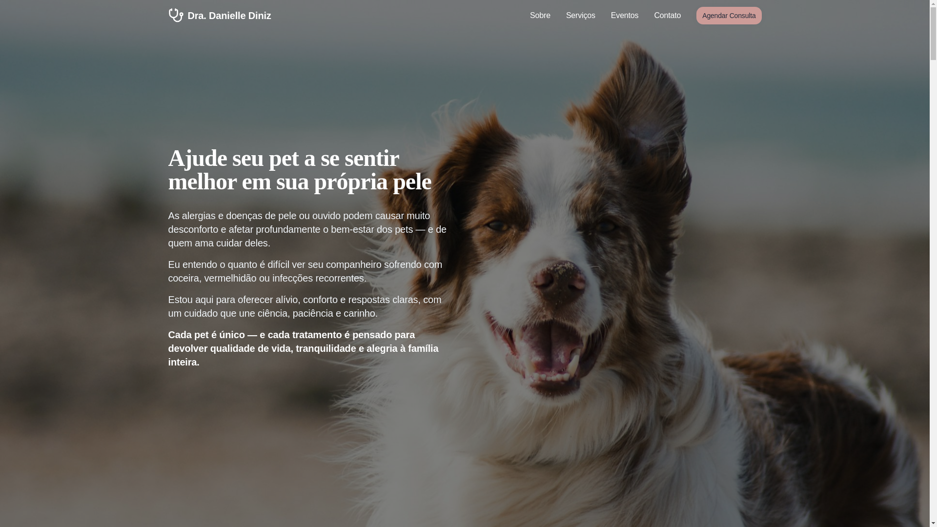 website screenshot of https://draalergiavet.com.br/