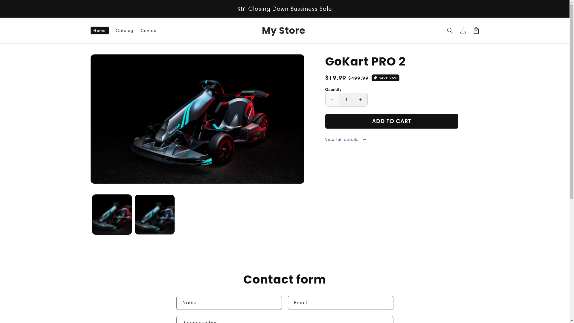 website screenshot of https://pvearler.store/