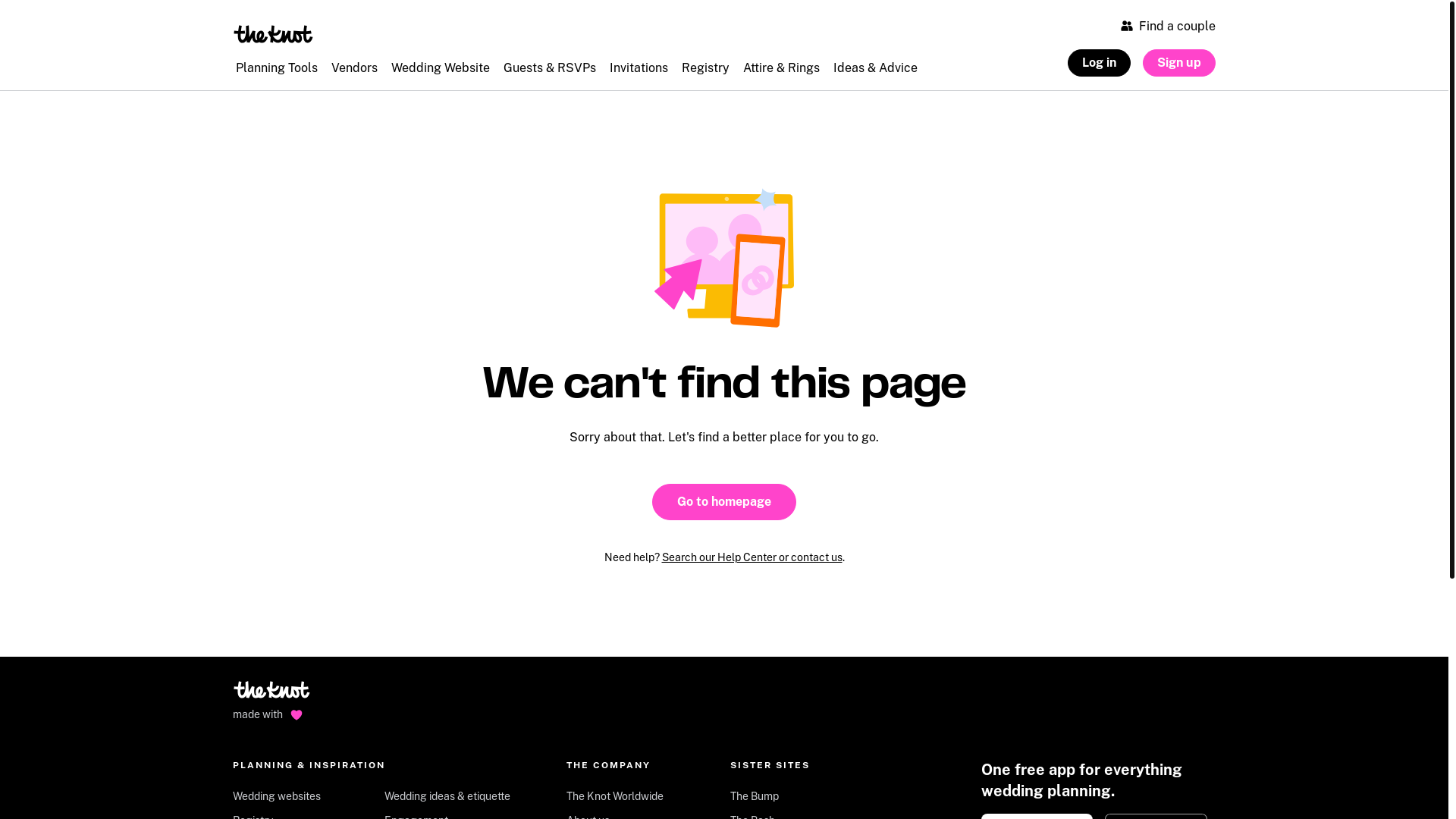 website screenshot of https://mikeandkimmy.com/