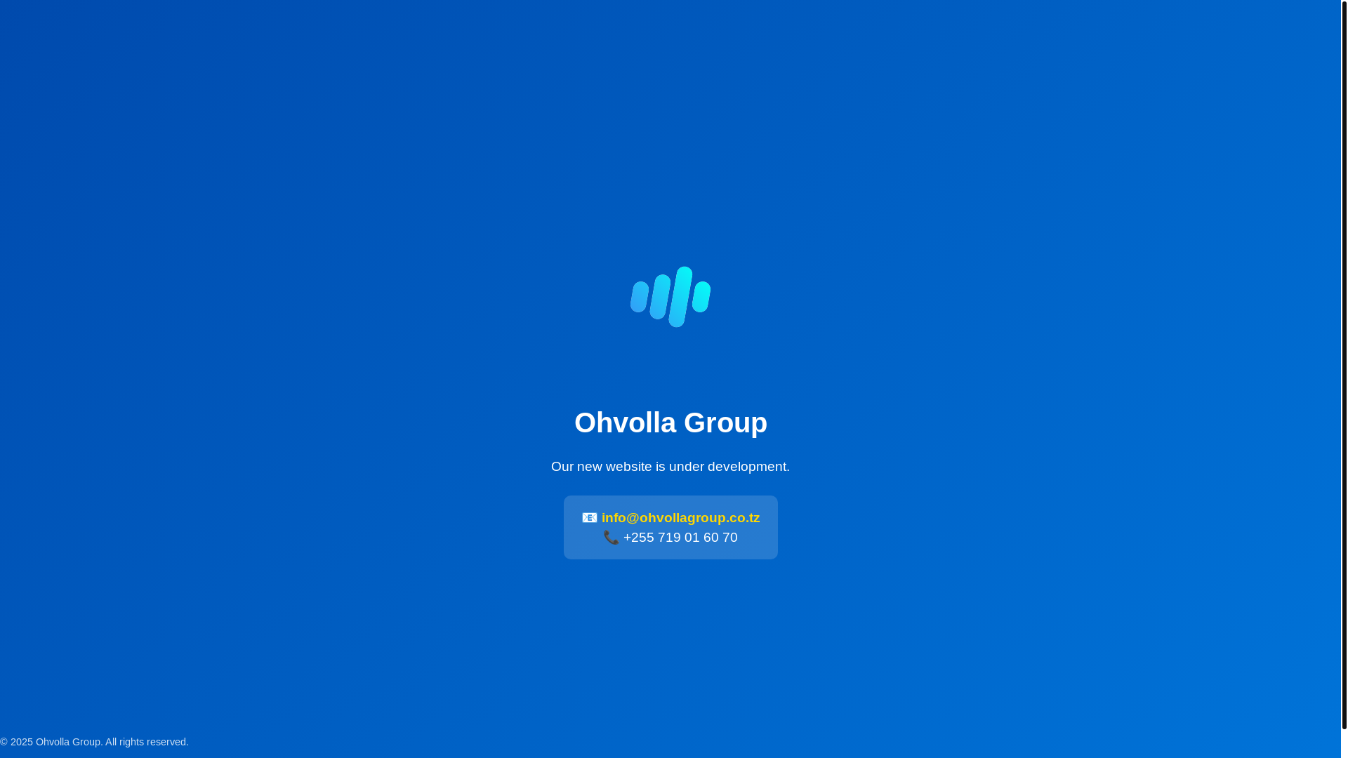 website screenshot of https://ohvolla-holding.pages.dev/