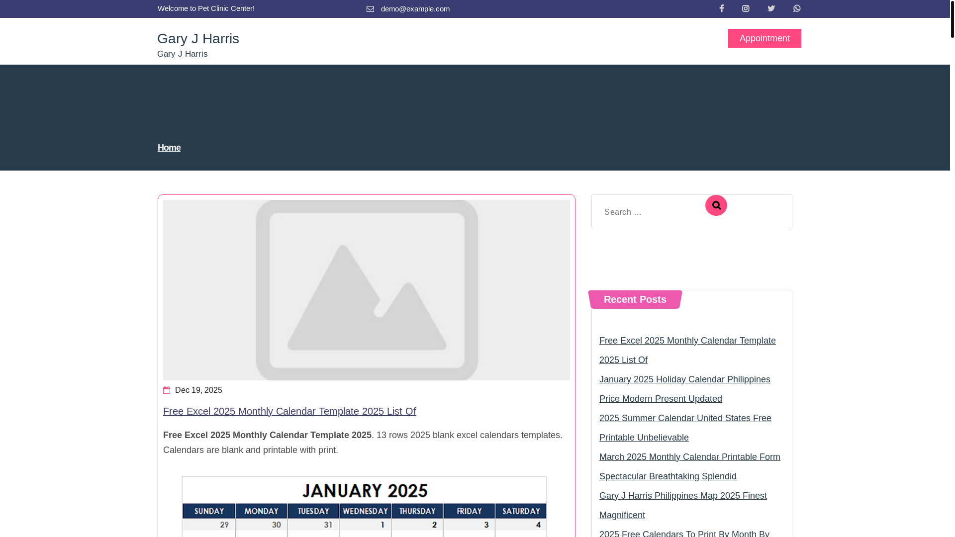 website screenshot of https://garyjharrish.pages.dev/