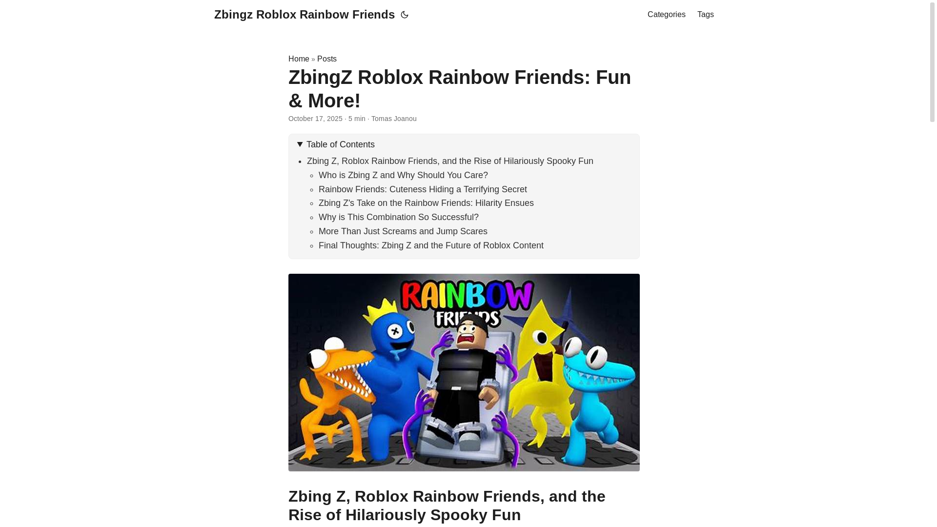 website screenshot of https://zbingz-roblox-rainbow-friends.pages.dev/