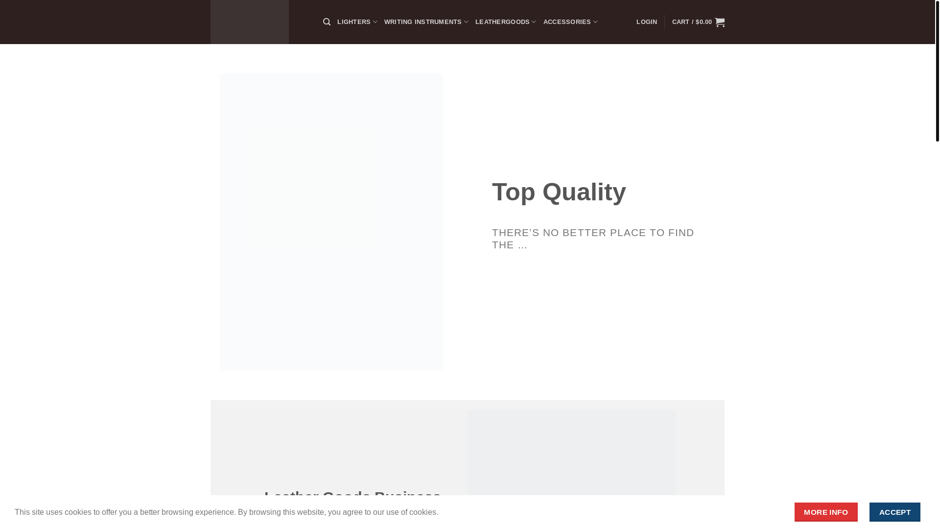 website screenshot of https://lighterstdupont.com/