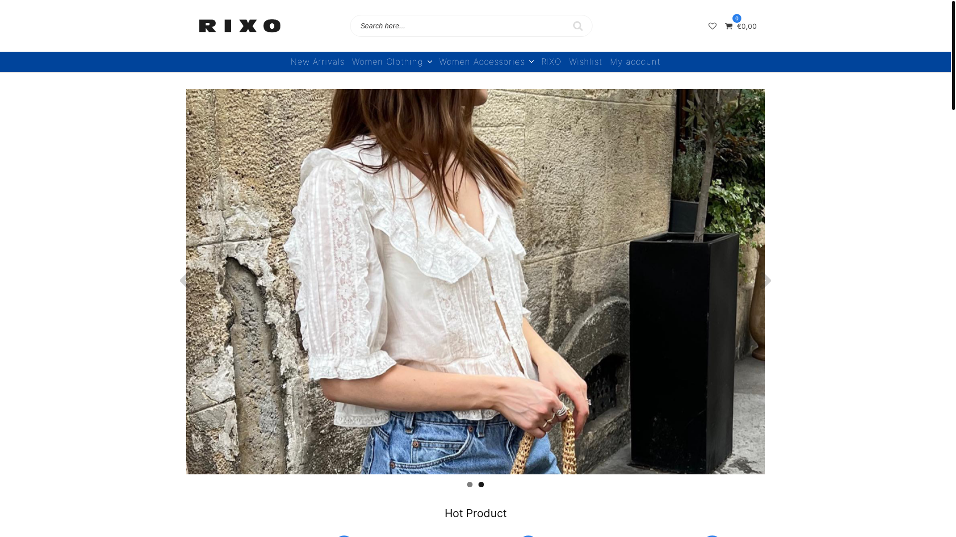 website screenshot of https://www.siamblondel.shop/
