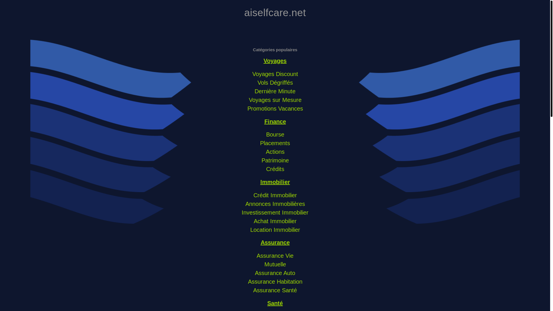 website screenshot of https://aiselfcare.net/