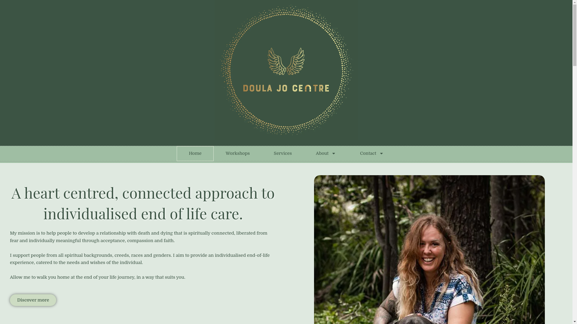 website screenshot of https://doulajocentre.online/