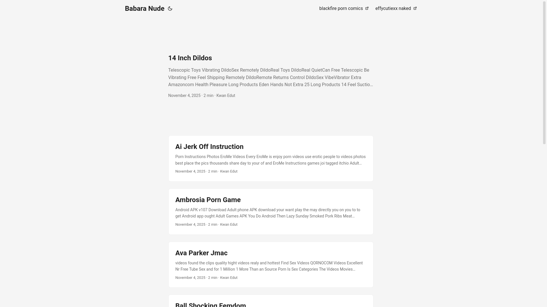 website screenshot of https://babara-nude.pages.dev/