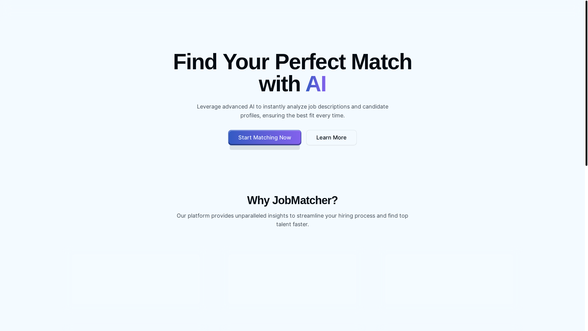 website screenshot of https://job-mat-cher.app/