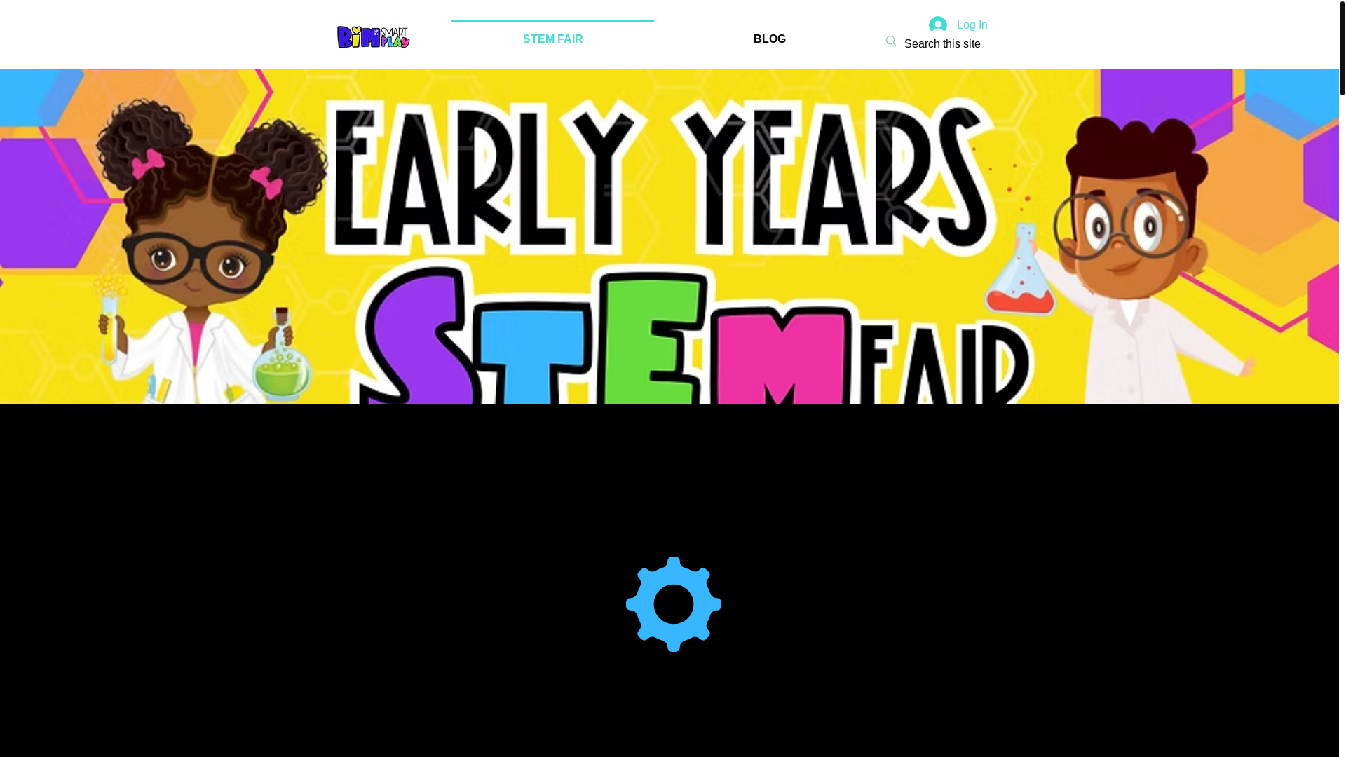 website screenshot of https://earlyyearsstemfair.com/