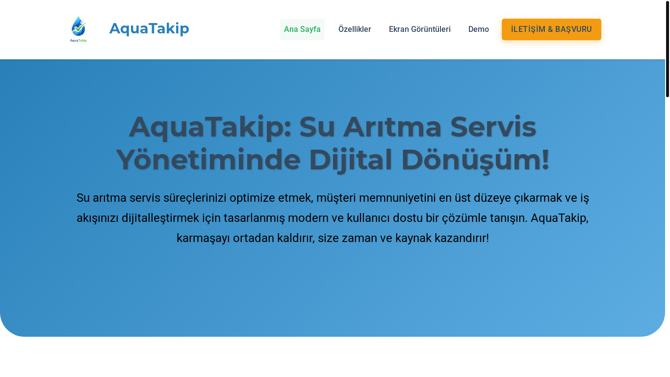 website screenshot of https://aritmatakipsistemi.com.tr/