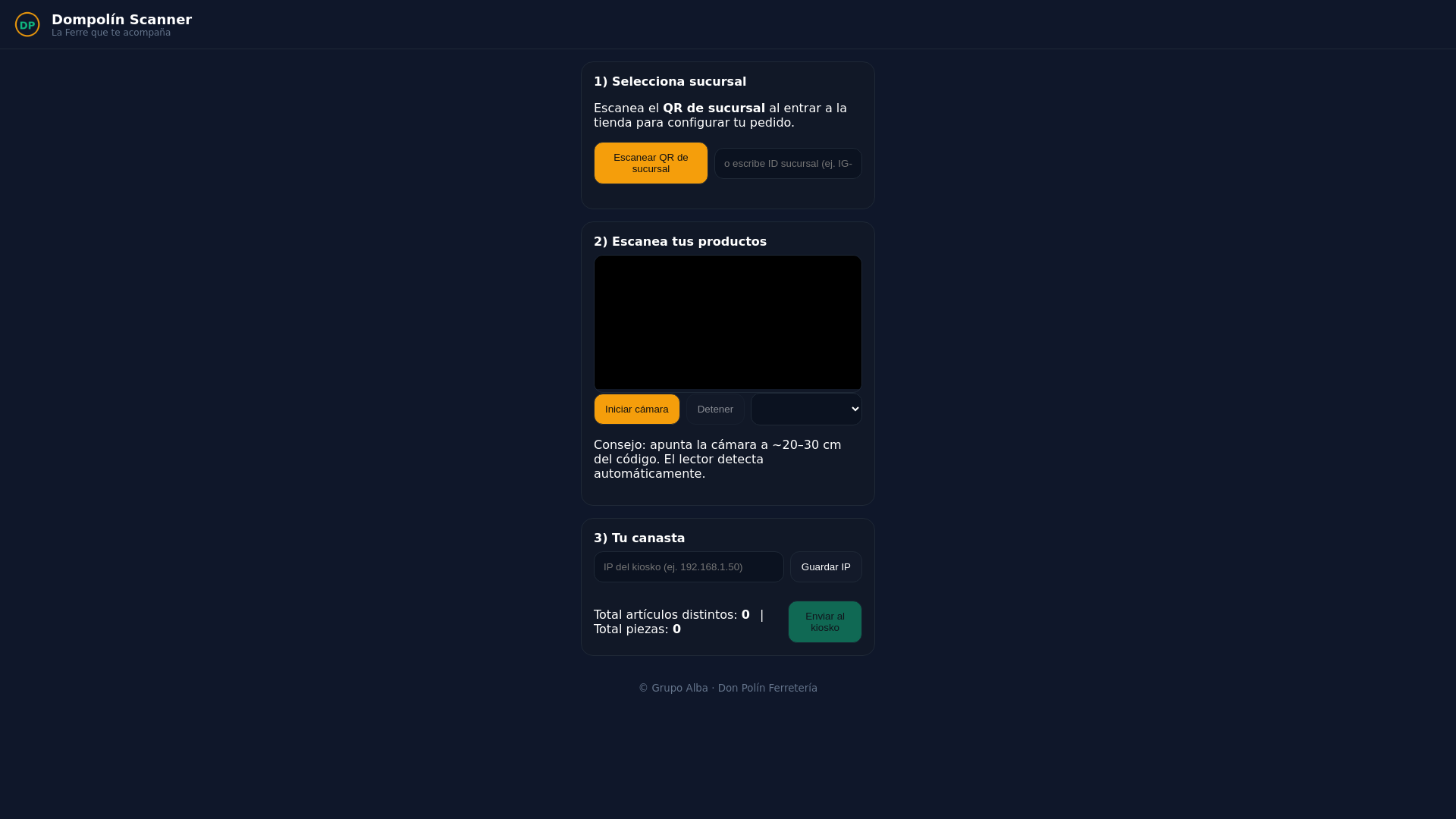 website screenshot of https://dpscanner.pages.dev/