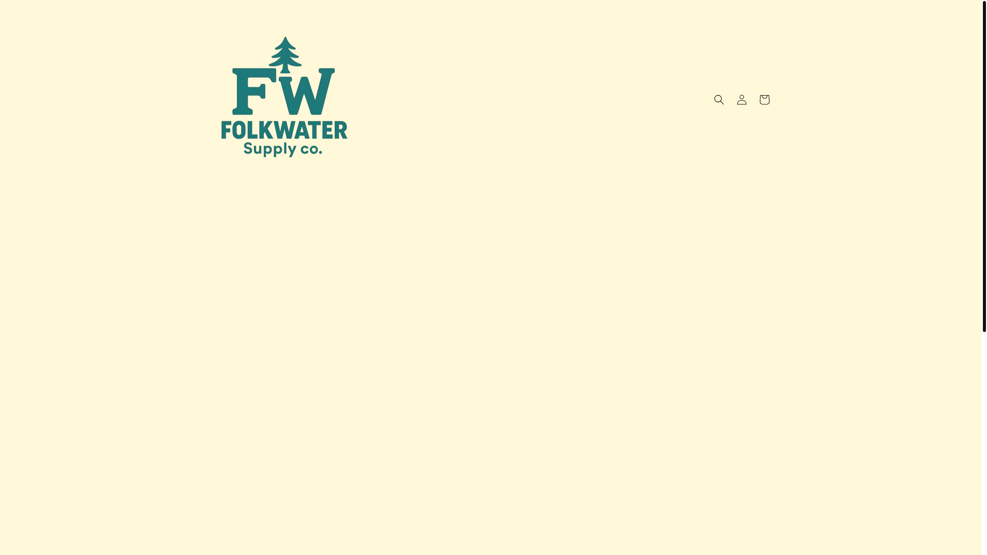 website screenshot of https://folkwatersupply.com/
