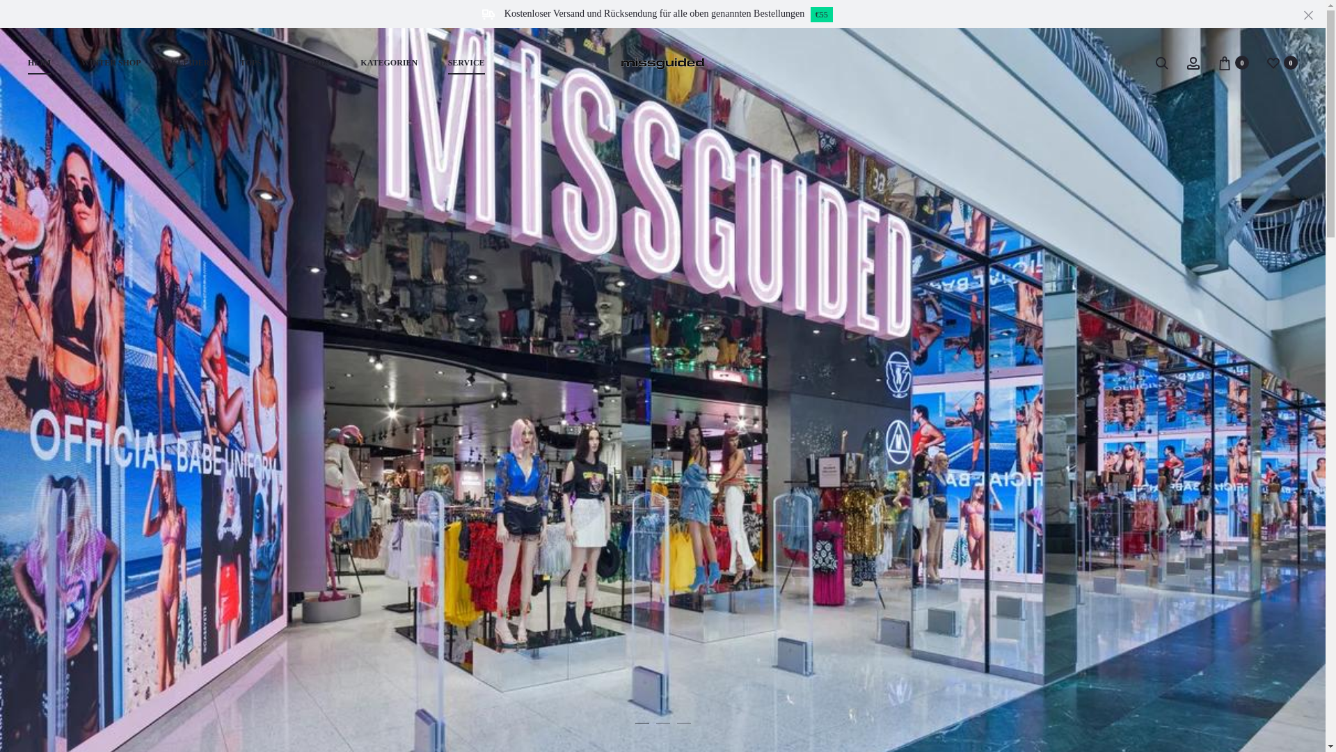 website screenshot of https://www.missguideds.com.de/
