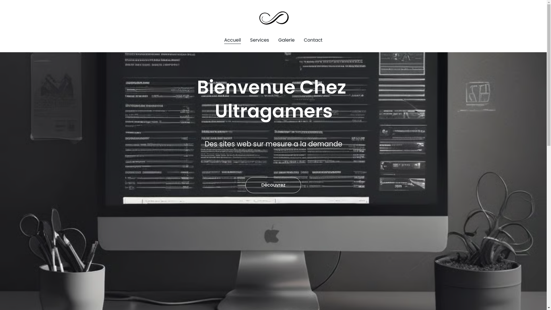 website screenshot of https://ultragamers.shop/