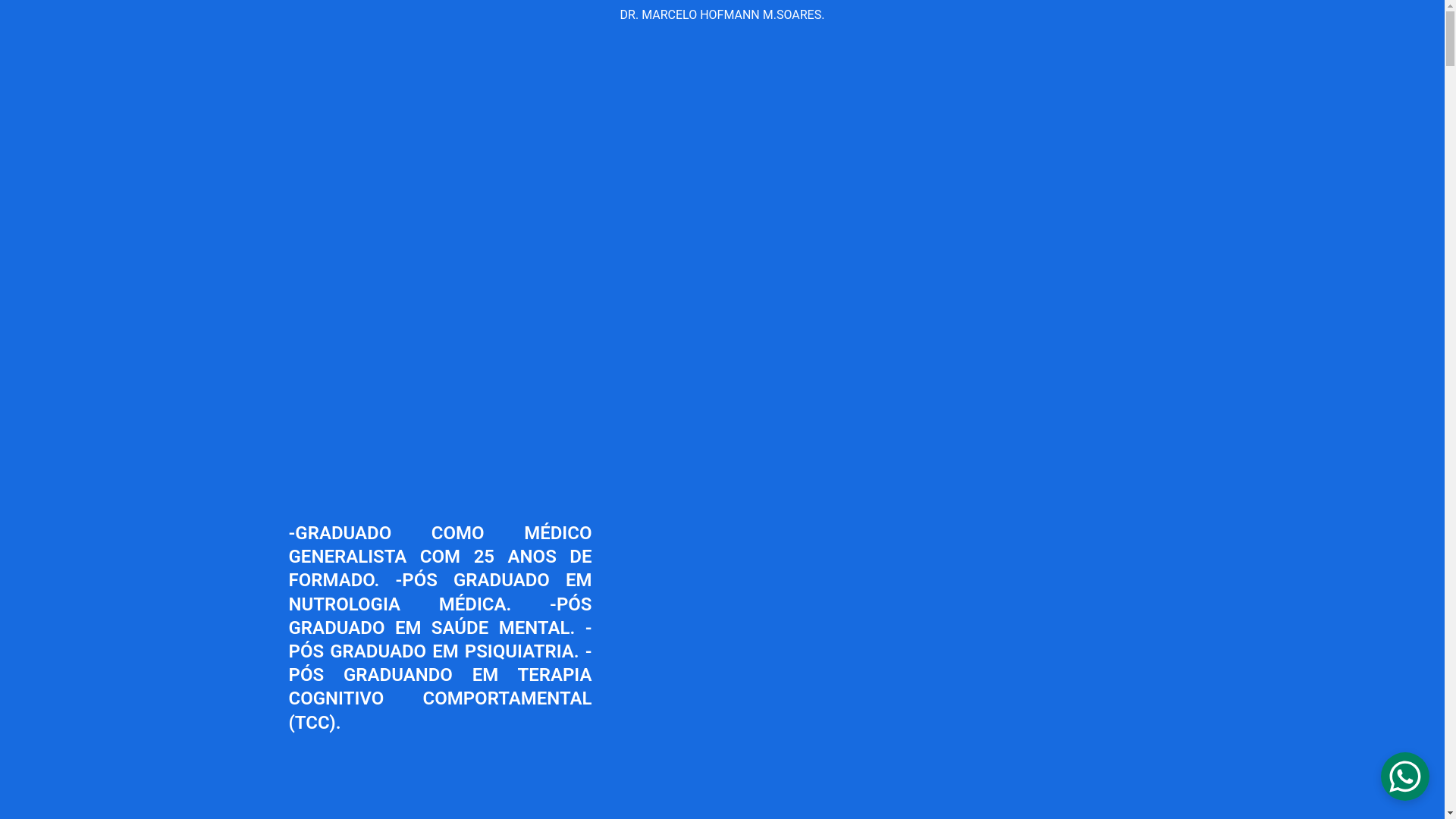 website screenshot of https://marcelohofmann.med.br/