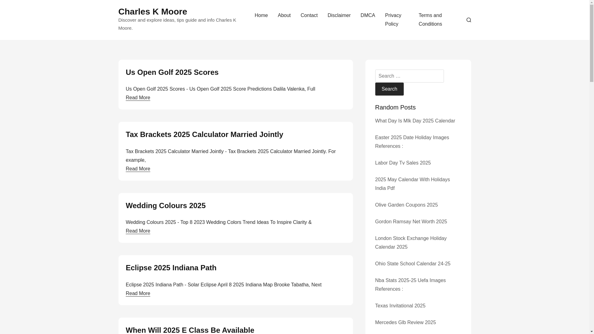 website screenshot of https://charleskmooren.pages.dev/