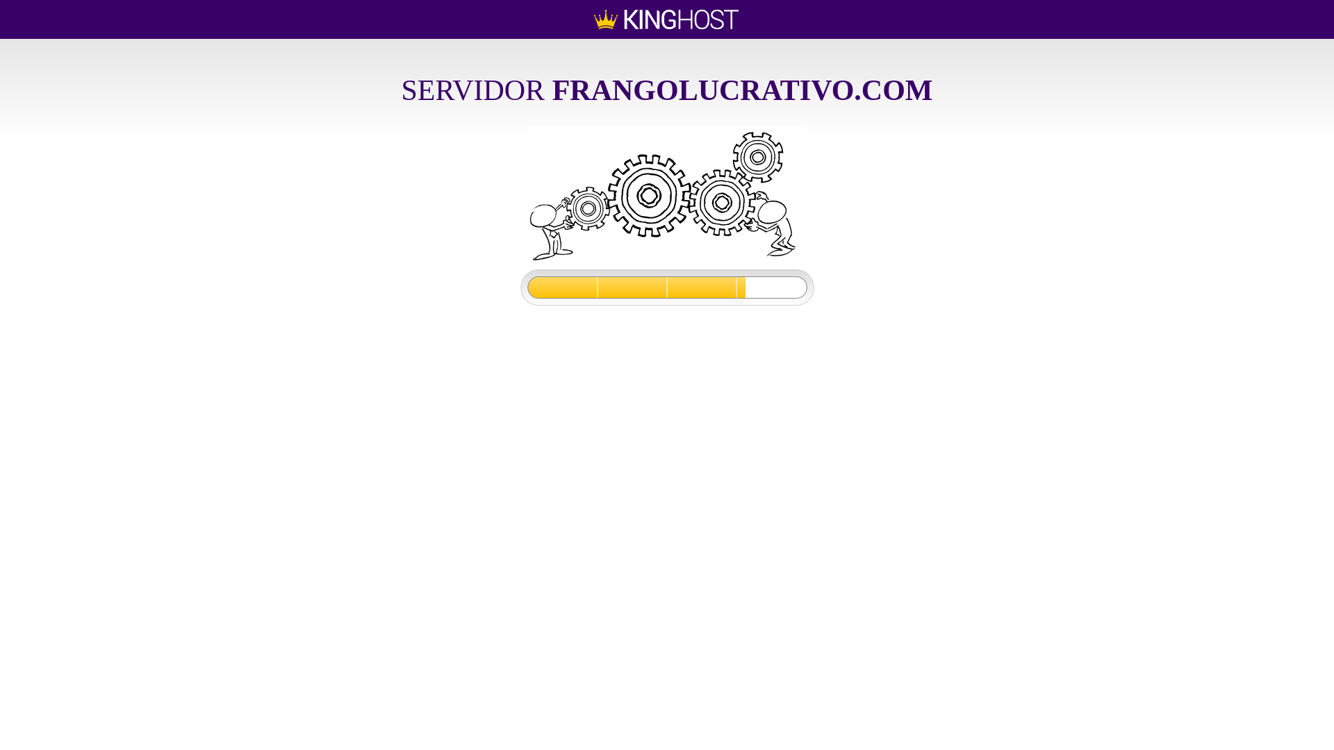 website screenshot of https://frangolucrativo.com/