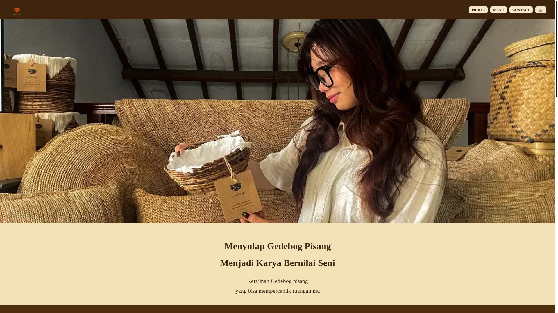website screenshot of https://seratnusa.my.id/