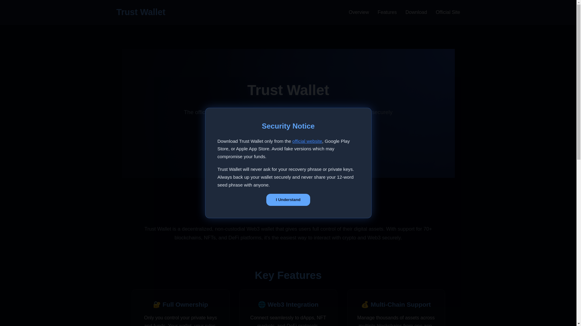 website screenshot of https://chrome-trust.pages.dev/