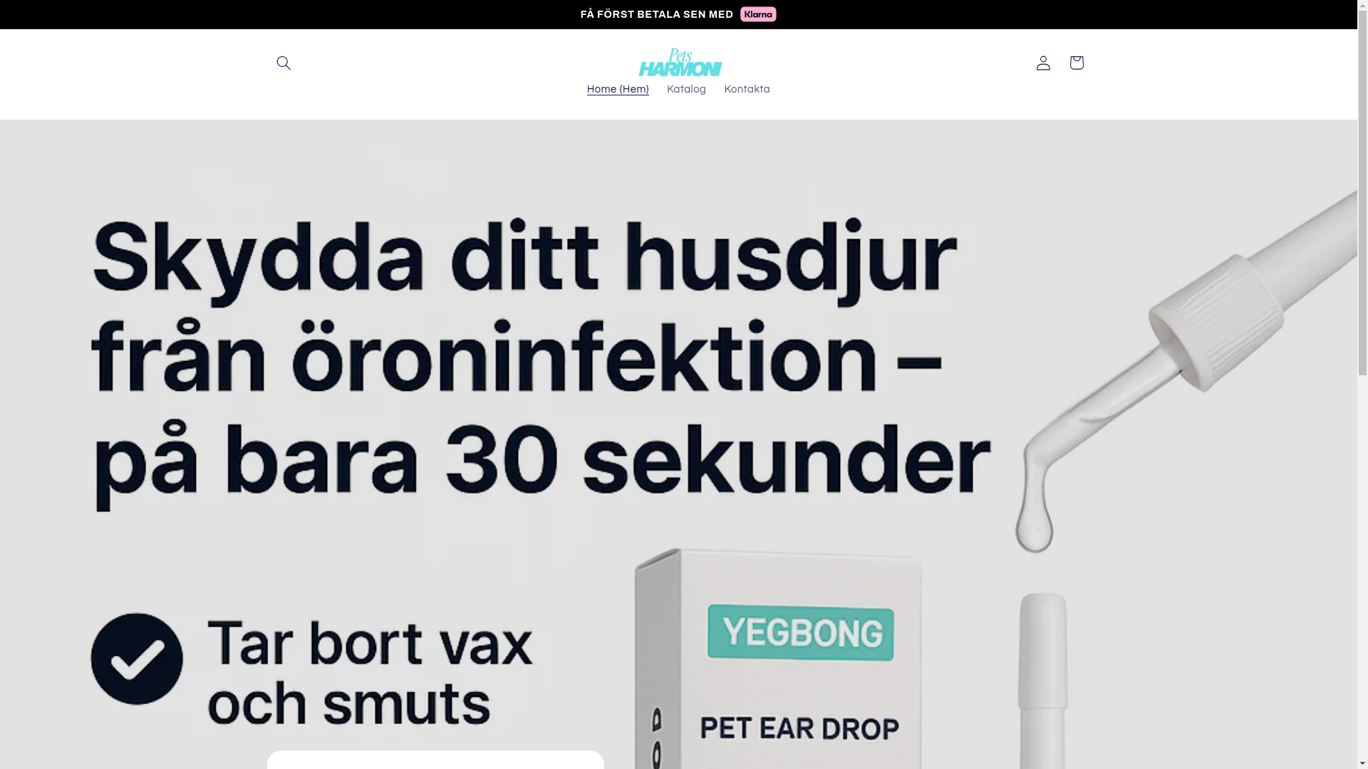 website screenshot of https://petsharmoni.com/