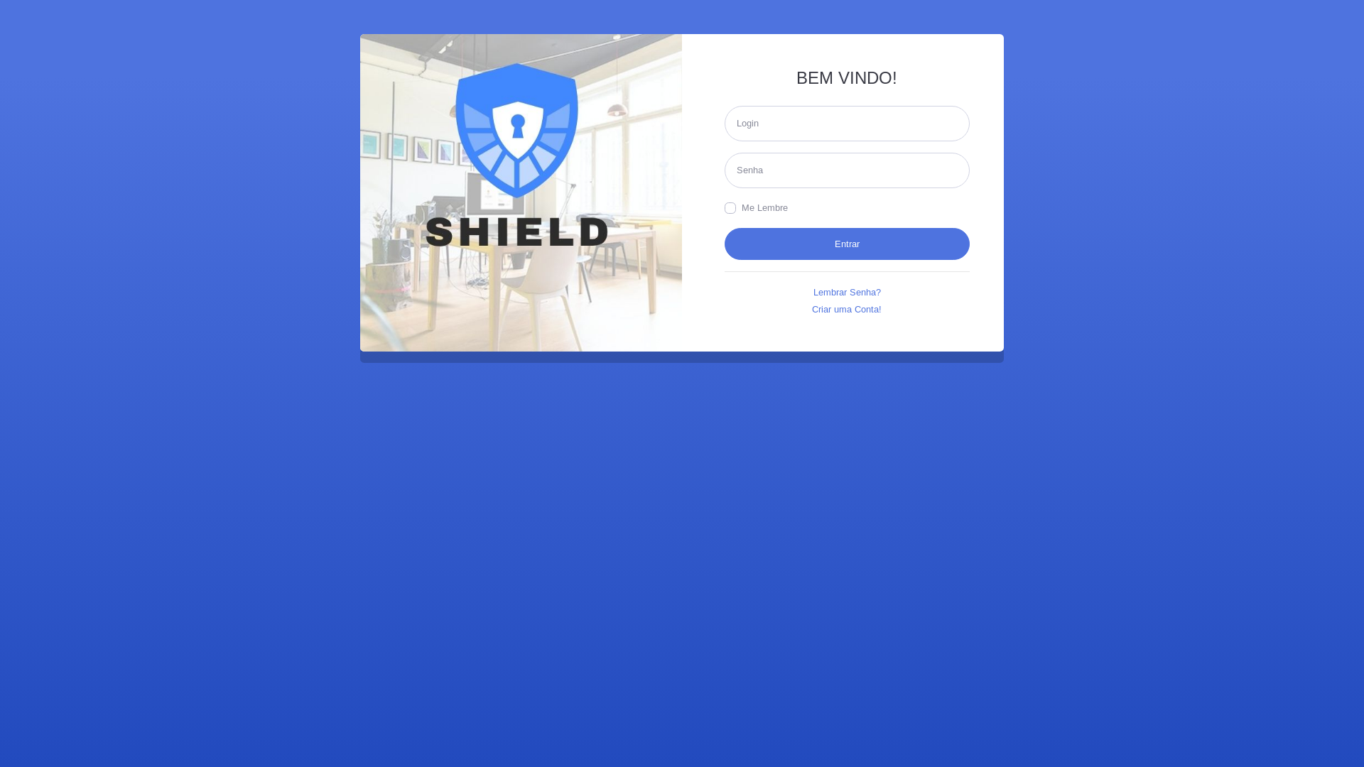 website screenshot of https://painelmastter.com.br/