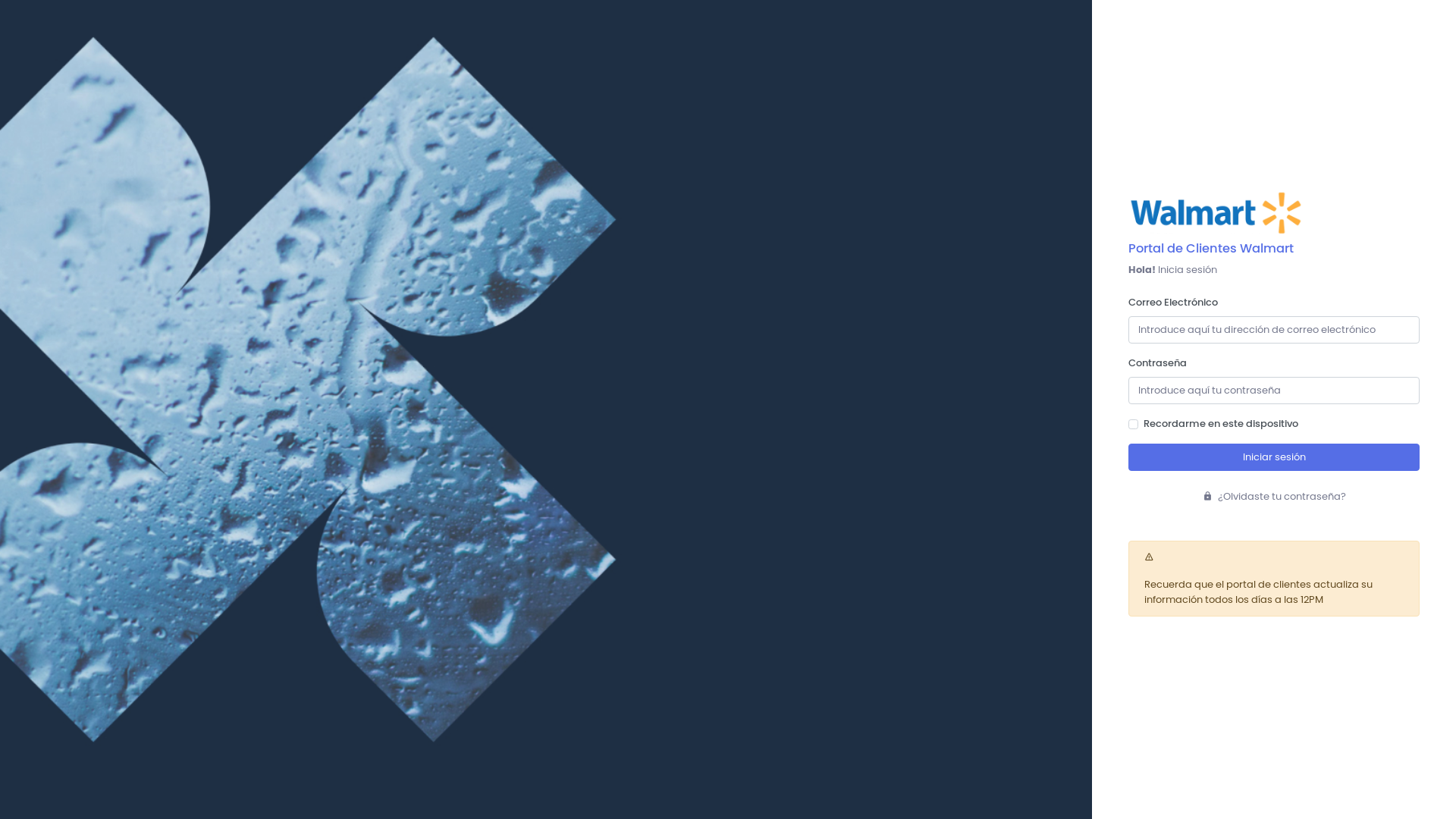 website screenshot of http://portal-de-clientes.rensa.bespokecode.dev/