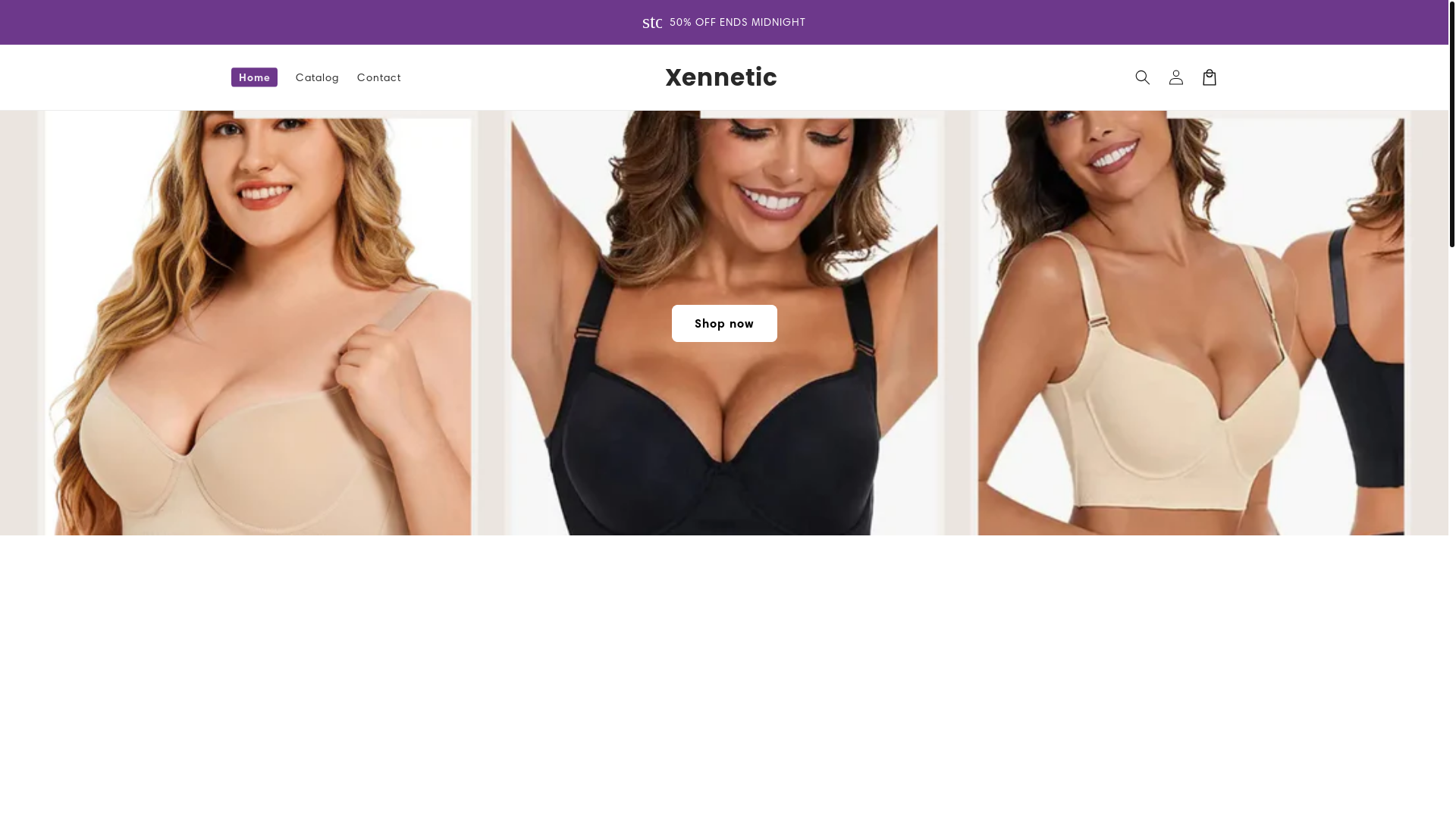 website screenshot of https://xennetic.com/