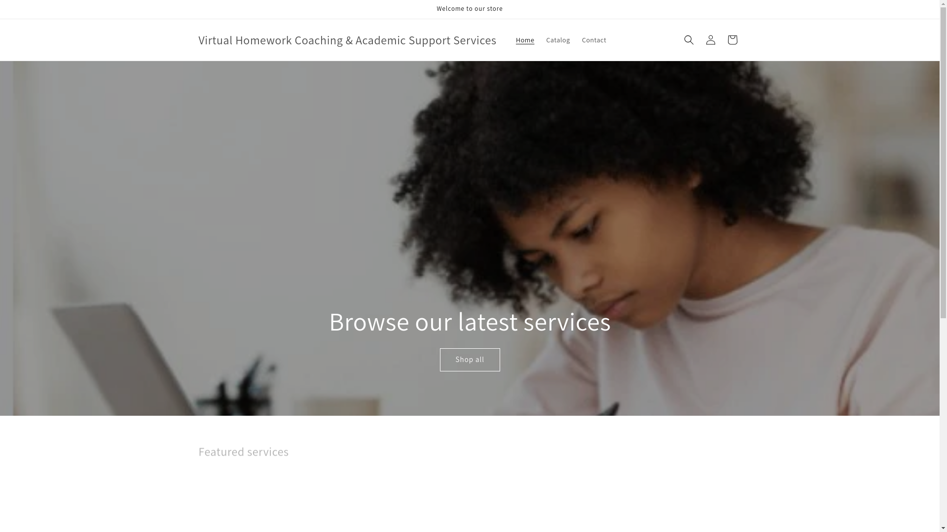 website screenshot of https://homeworkcoachingbycharlenediaz.com/