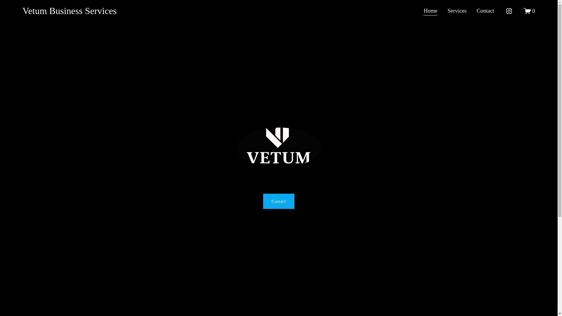 website screenshot of https://vetumbusinesservices.com/