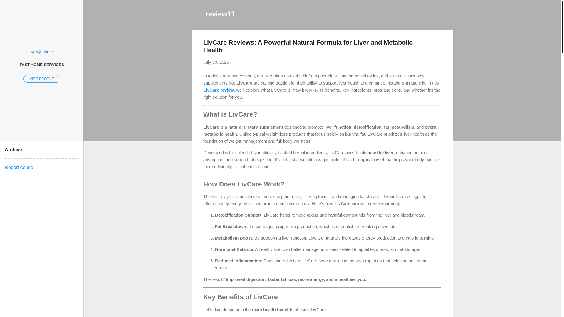 website screenshot of https://livcare9.pages.dev/
