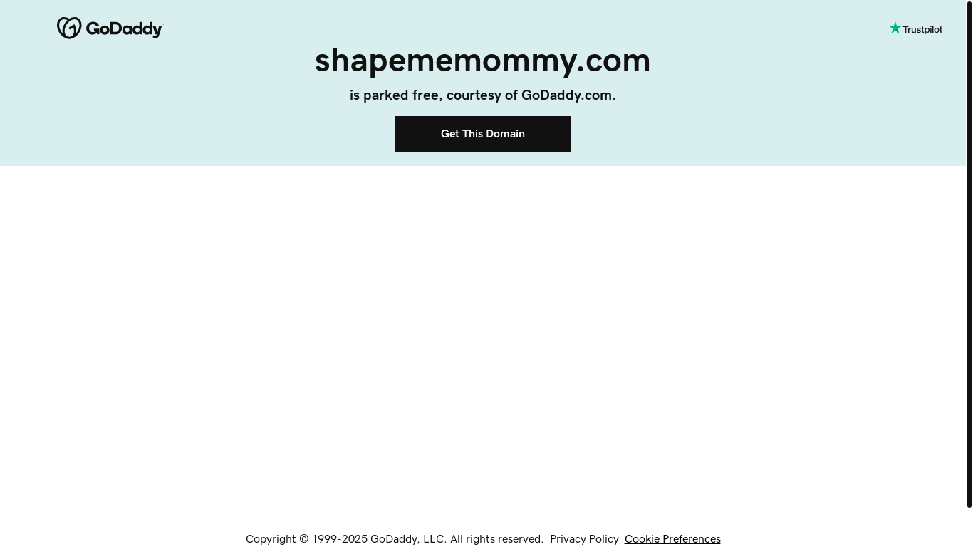 website screenshot of https://shapememommy.com/