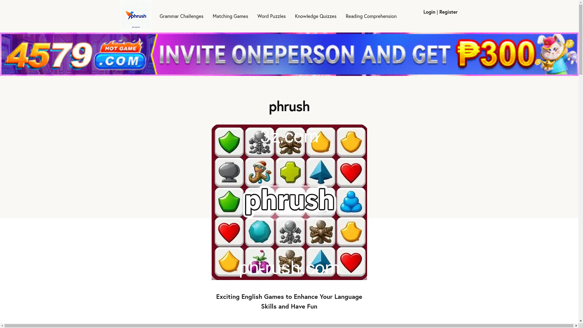 website screenshot of https://ph-rush.com/
