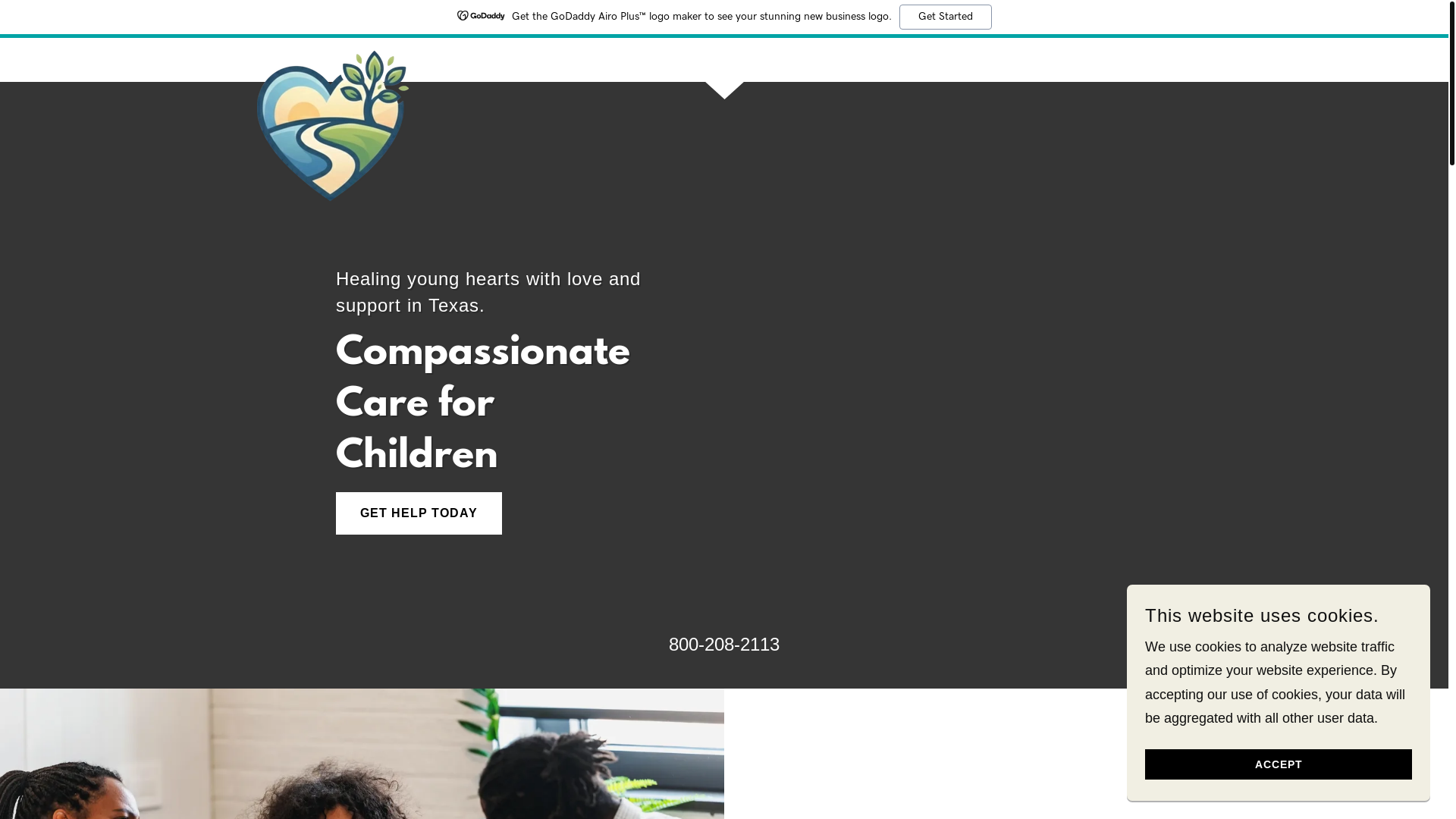 website screenshot of https://driventhroughlove.com/