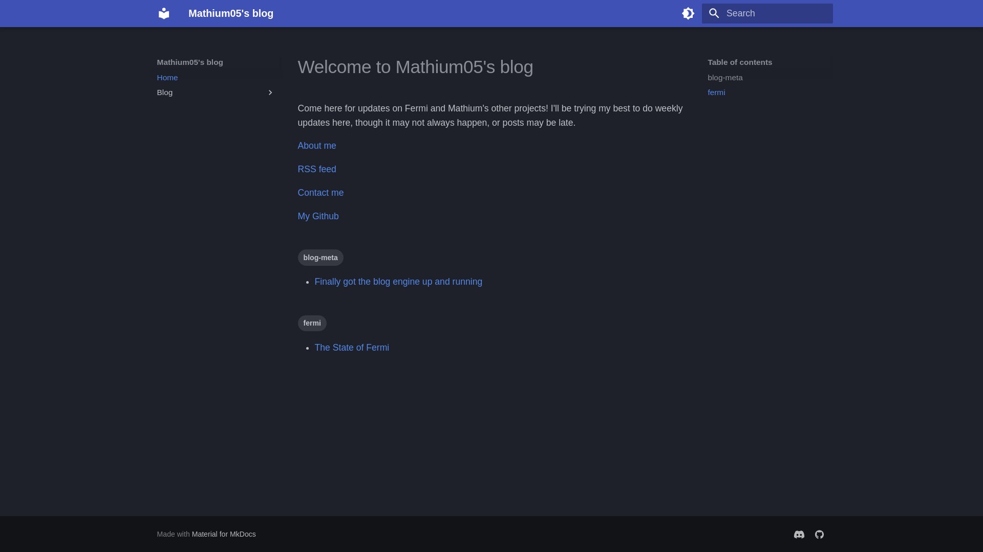 website screenshot of https://blog-aax.pages.dev/