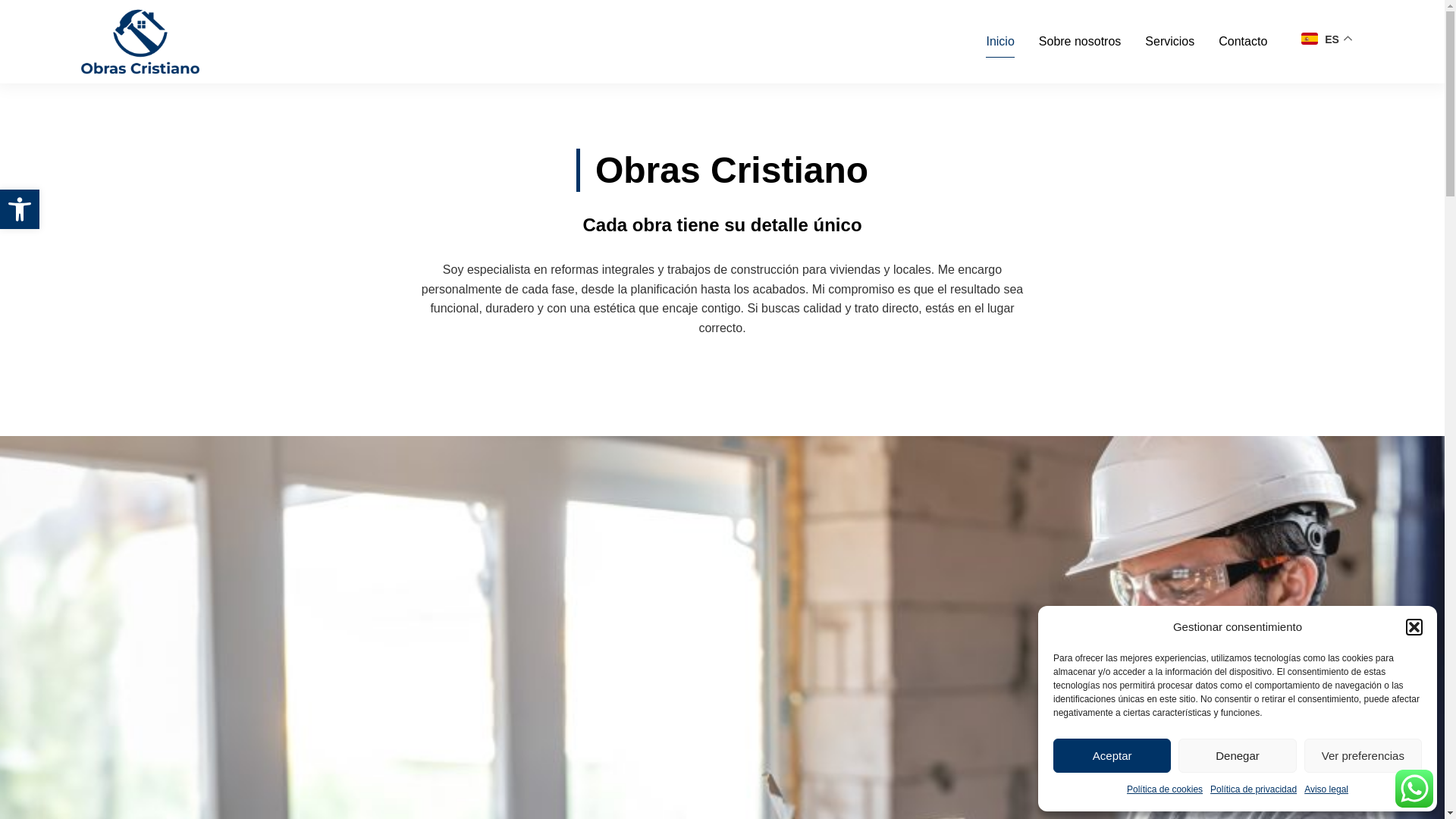 website screenshot of https://obrascristiano.com/