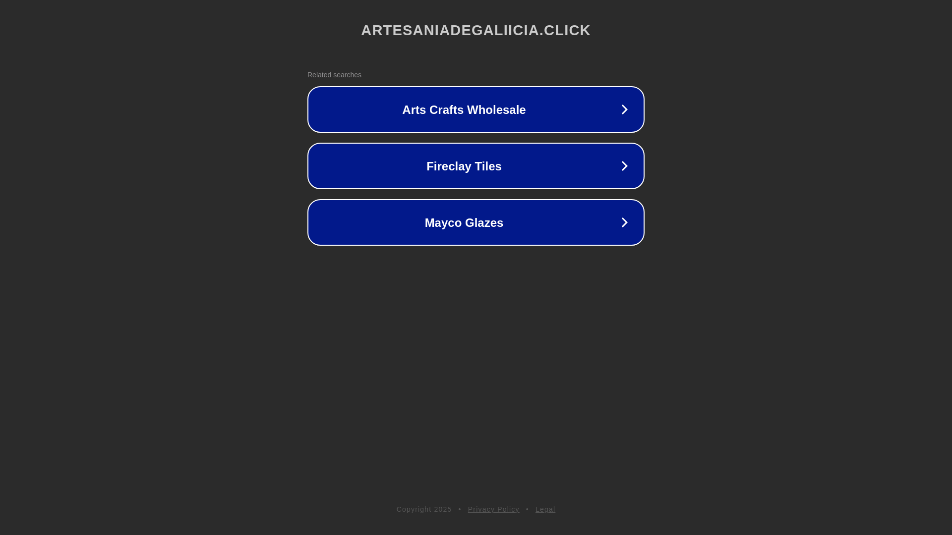 website screenshot of https://artesaniadegaliicia.click/