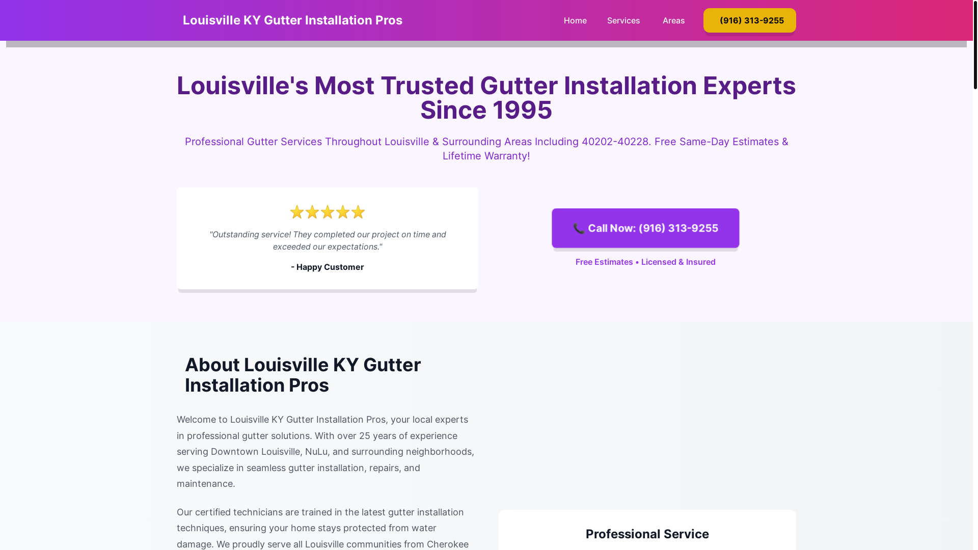 website screenshot of https://gutter-installation-louisville-ky.pages.dev/