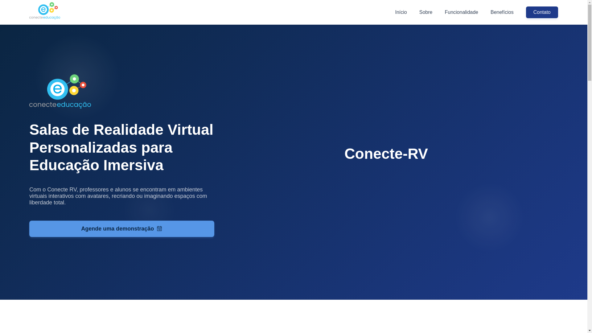 website screenshot of https://conecte-rv.pages.dev/
