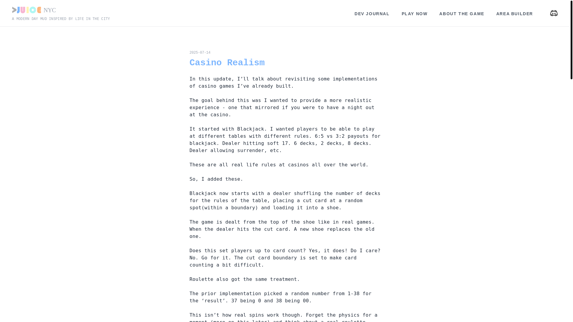 website screenshot of https://juicemud.com/