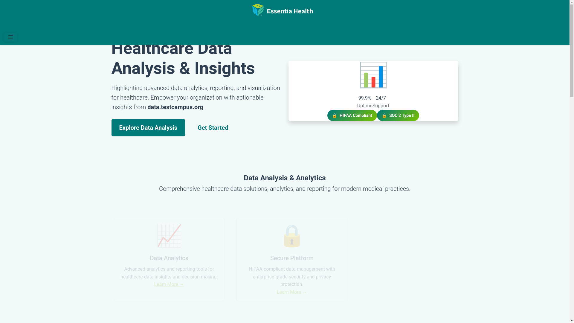 website screenshot of https://medcampus-data.pages.dev/