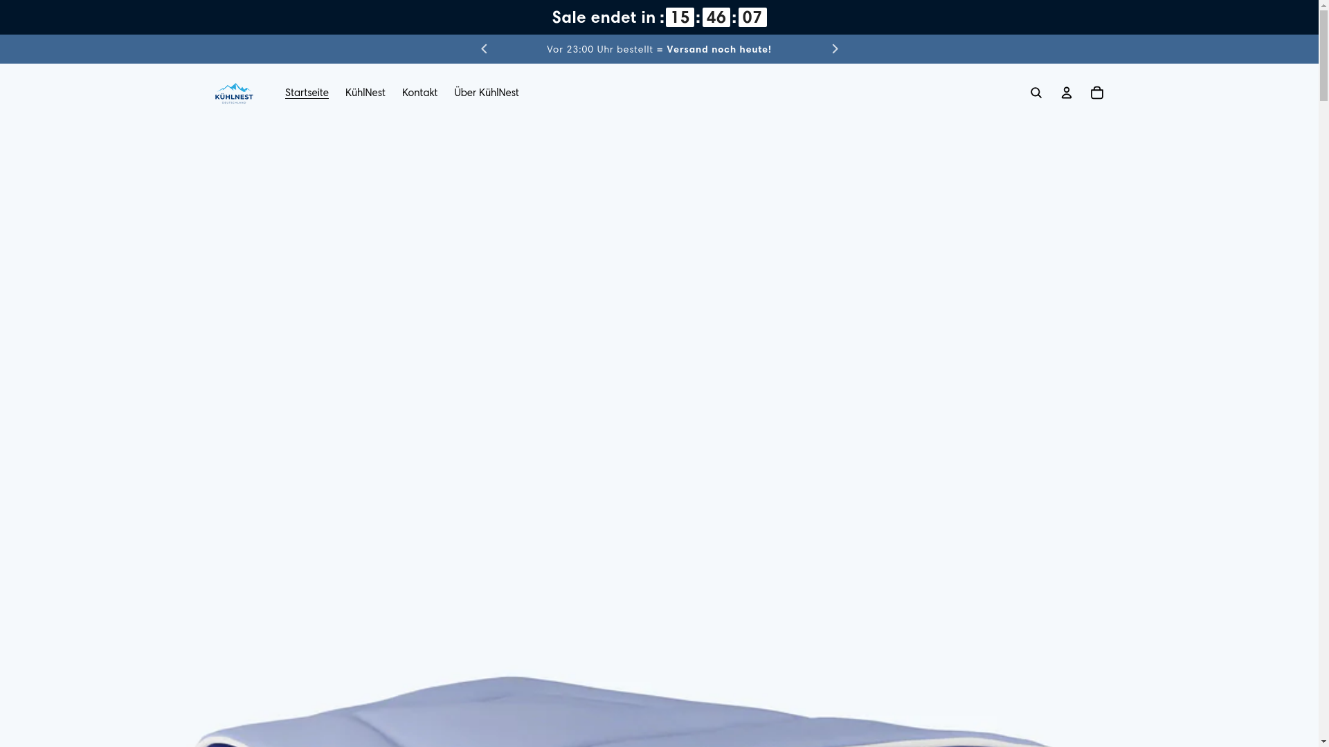 website screenshot of https://kuhlnest.de/