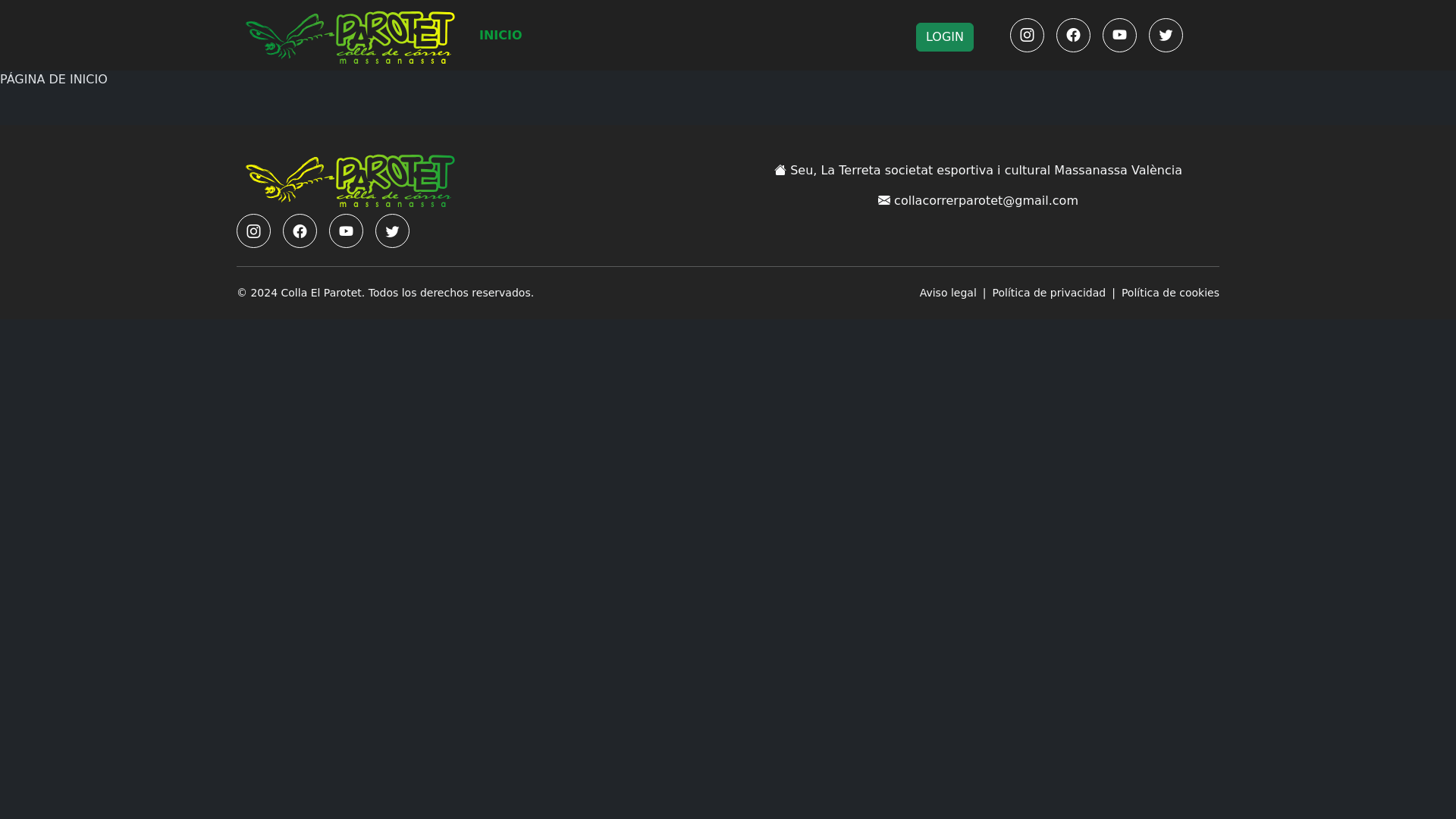 website screenshot of https://collaparotet.online/