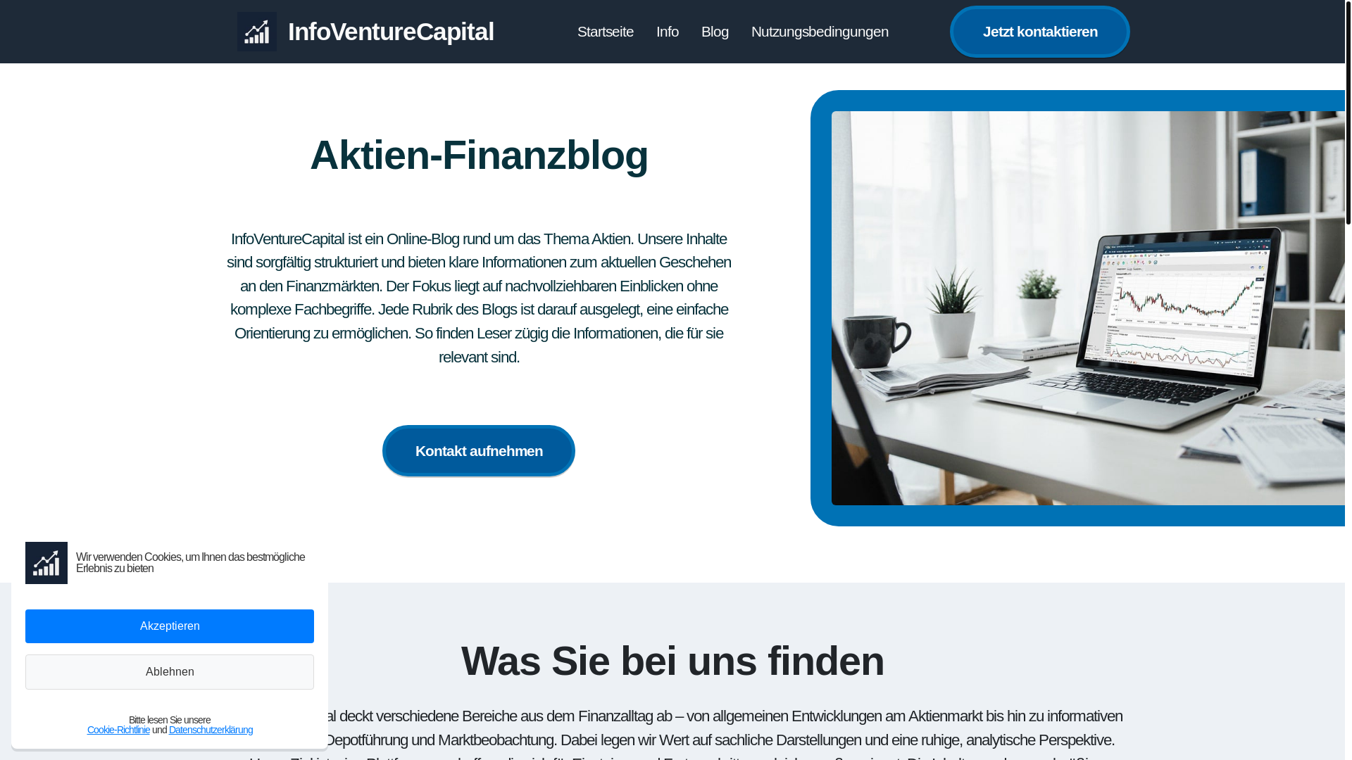 website screenshot of https://infoventurecapital.com/