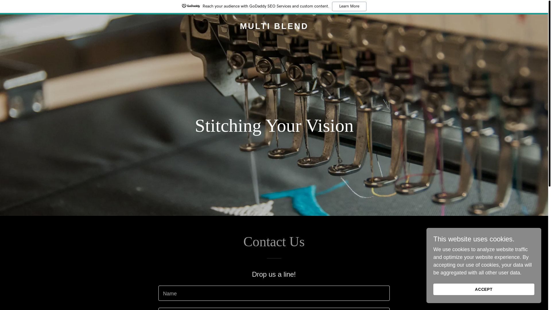 website screenshot of https://multi-blend.com/