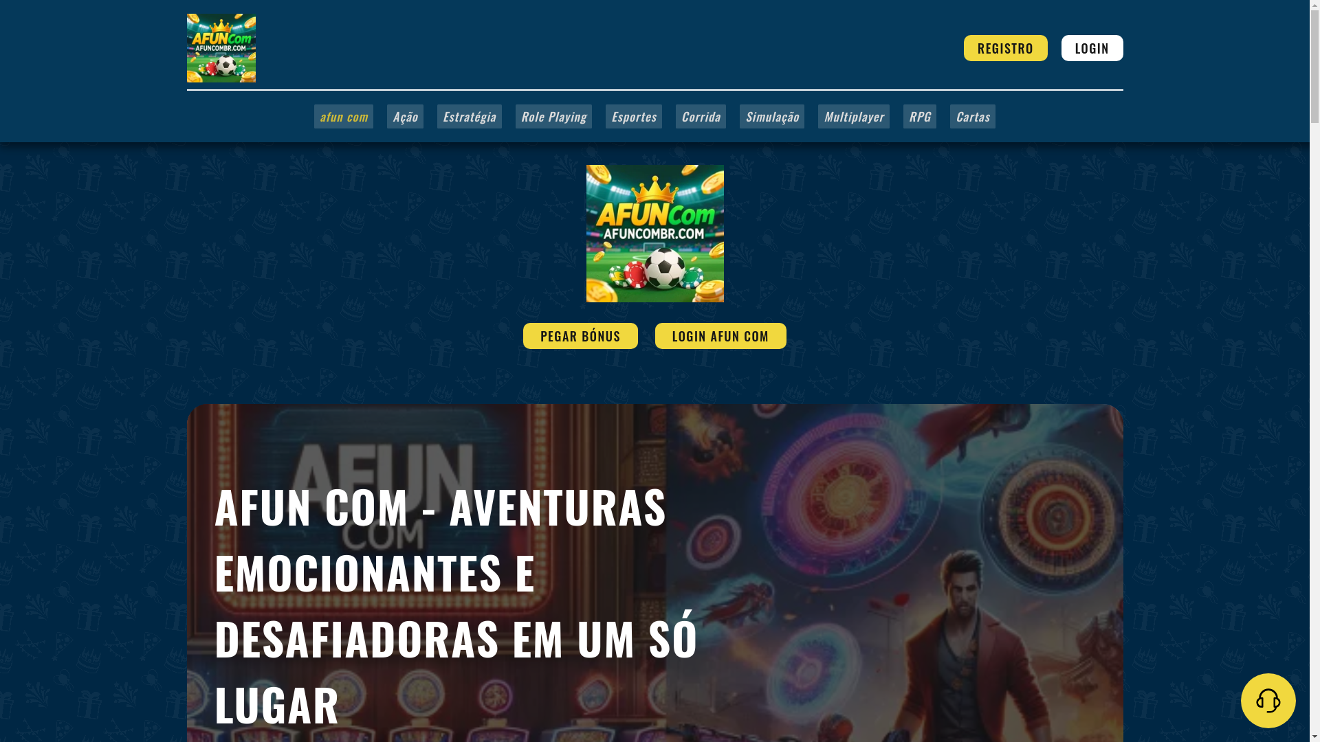 website screenshot of https://afuncombr.com/