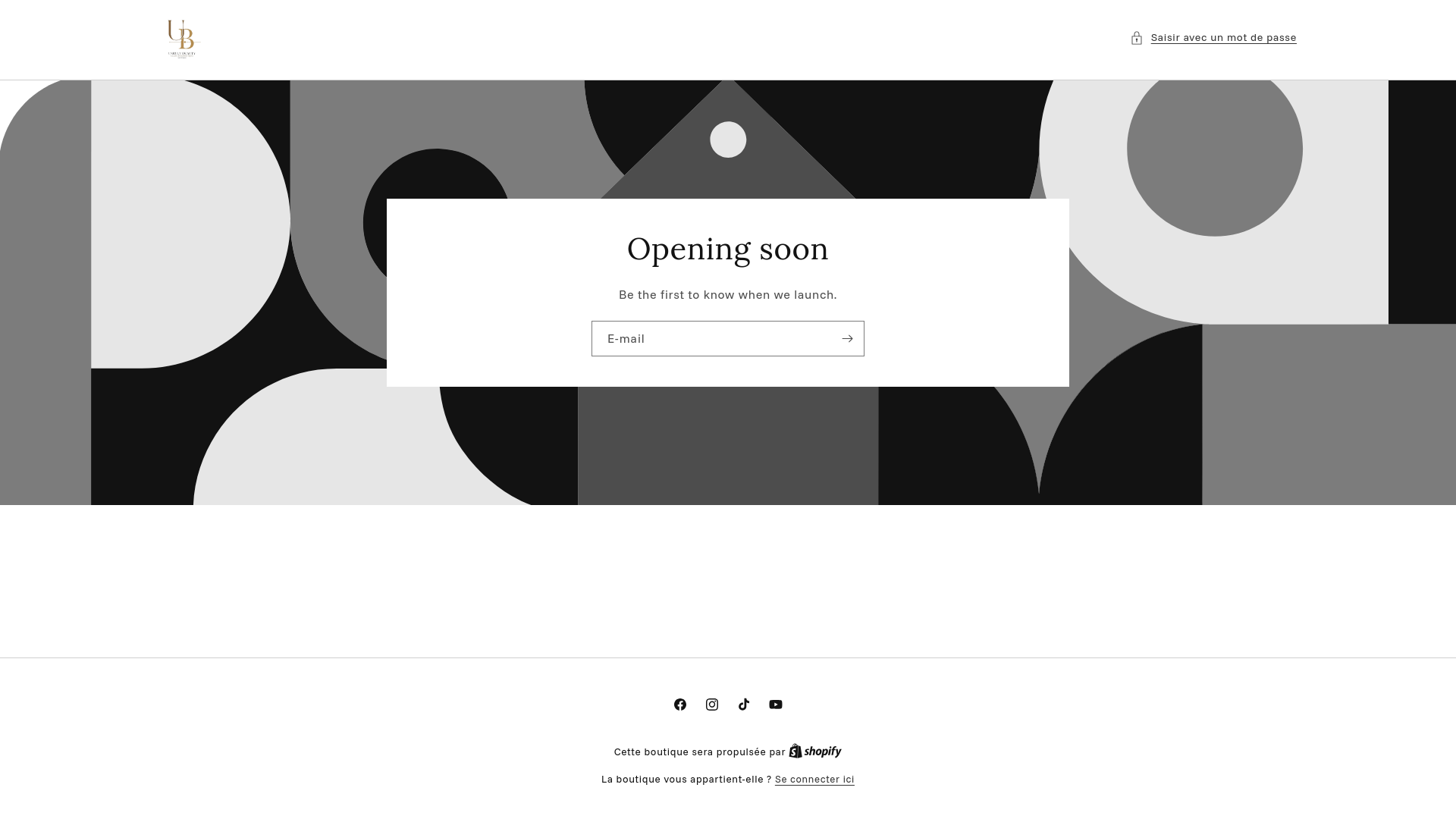 website screenshot of https://unrulybeauty.fr/