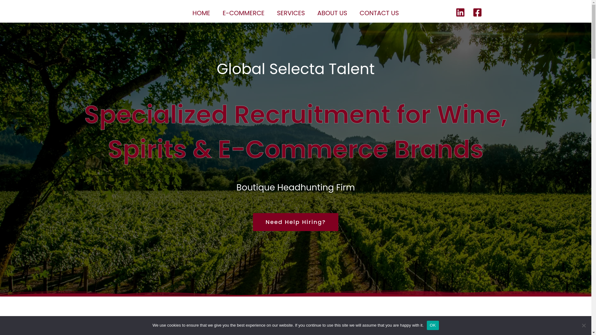 website screenshot of https://globalselectareach.com/