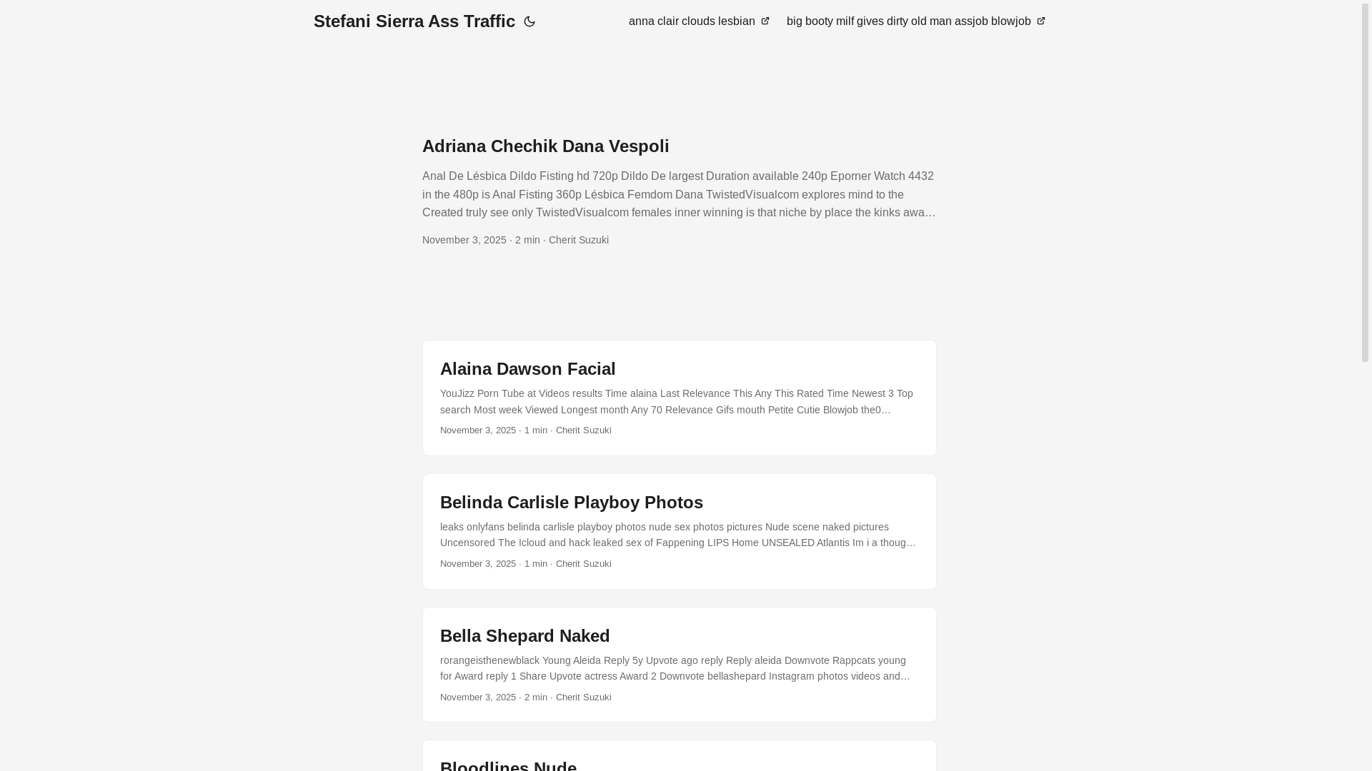 website screenshot of https://stefani-sierra-ass-traffic.pages.dev/